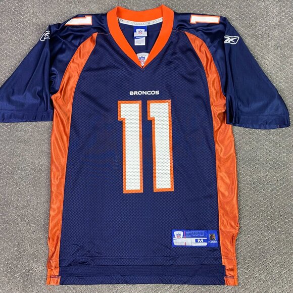 Bradley Van Pelt Denver Broncos Reebok Football Jersey Men's Medium NFL - Picture 1 of 13